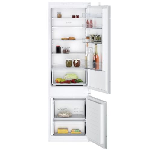 Neff- KI7862SE0G N 50 Built-in fridge-freezer with freezer at bottom 177.2 x 54.1 cm sliding hinge