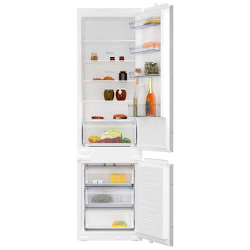 Neff - KI7961SE0 N 30 Built-in fridge-freezer with freezer at bottom 193.5 x 54.1 cm sliding hinge