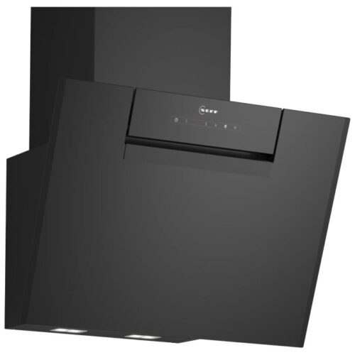 Neff - D65IFN1S0B N 50 Wall-mounted cooker hood 60 cm clear black glass