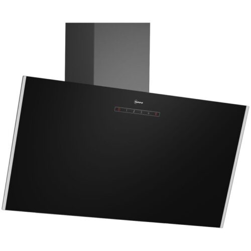 Neff - D83IDK1S0B N 30 Wall-mounted cooker hood 80 cm clear black glass