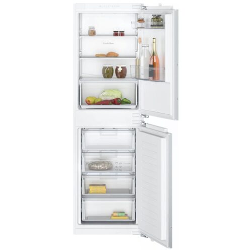 Neff - KI7851SE0G N 30 Built-in fridge-freezer with freezer at bottom 177.2 x 54.1 cm sliding hinge