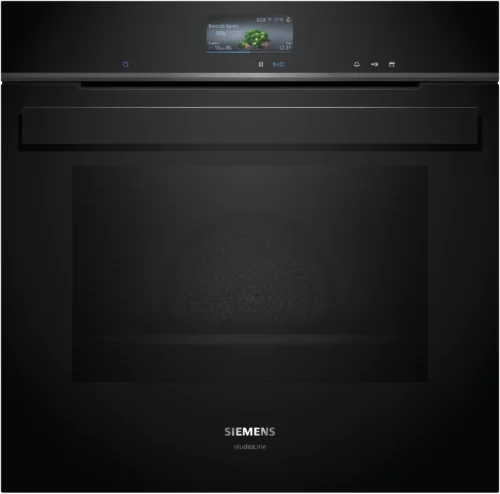 Siemens studioLine - HS936GCB1 iQ700 Built-in oven with steam function 60 x 60 cm Black