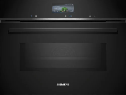 Siemens studioLine - CM736G1B1 iQ700 Built-in compact oven with microwave function 60 x 45 cm Black