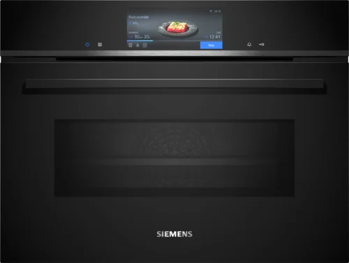 Siemens studioLine - CM778GNB1B iQ700 Built-in compact oven with microwave function 60 x 45 cm Black