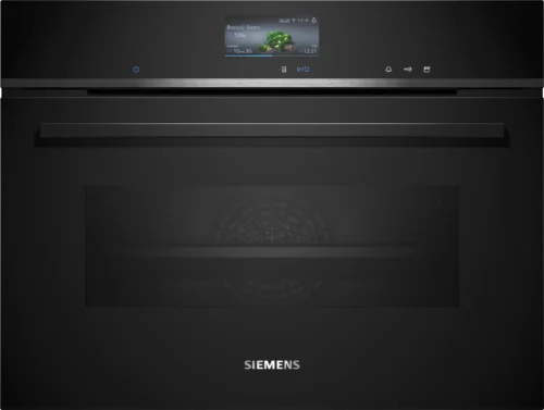 Siemens studioLine - CS736G1B1 iQ700 Built-in compact oven with steam function 60 x 45 cm Black